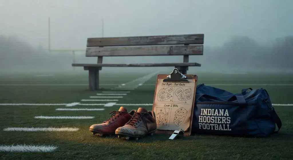 Indiana coach Curt Cignetti addresses transfer receiver's footwear at spring practice opener