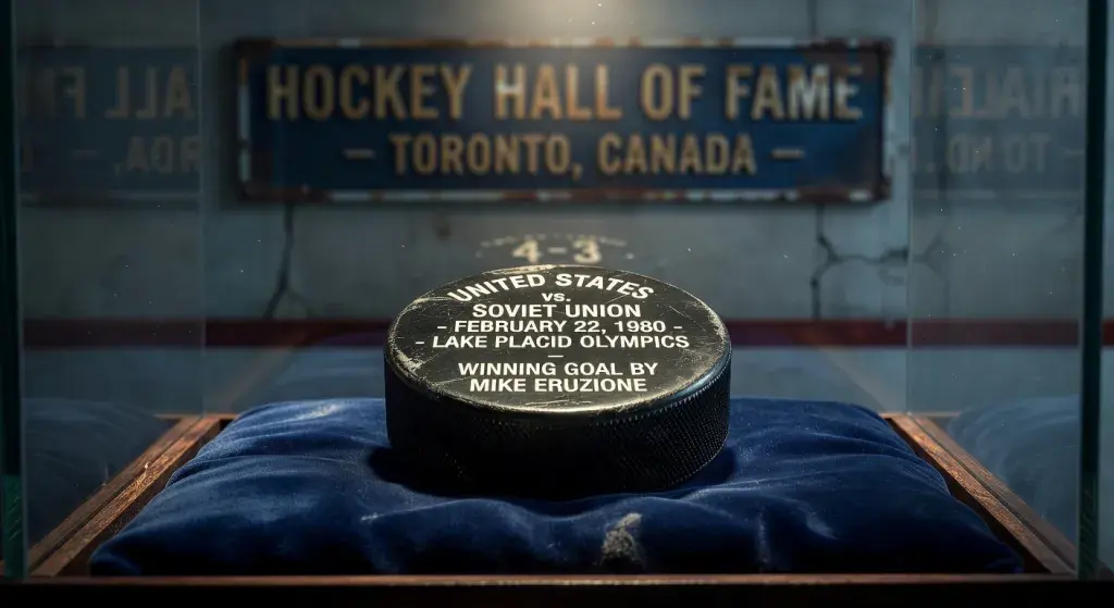Jack Hughes questions Hockey Hall of Fame's possession of puck from U.S. men's Olympic hockey golden goal