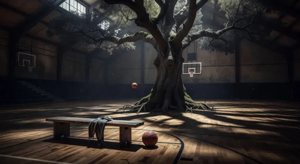 Florida's Olivier Rioux towers over Prairie View A&M's Hassane Diallo in NCAA tournament matchup