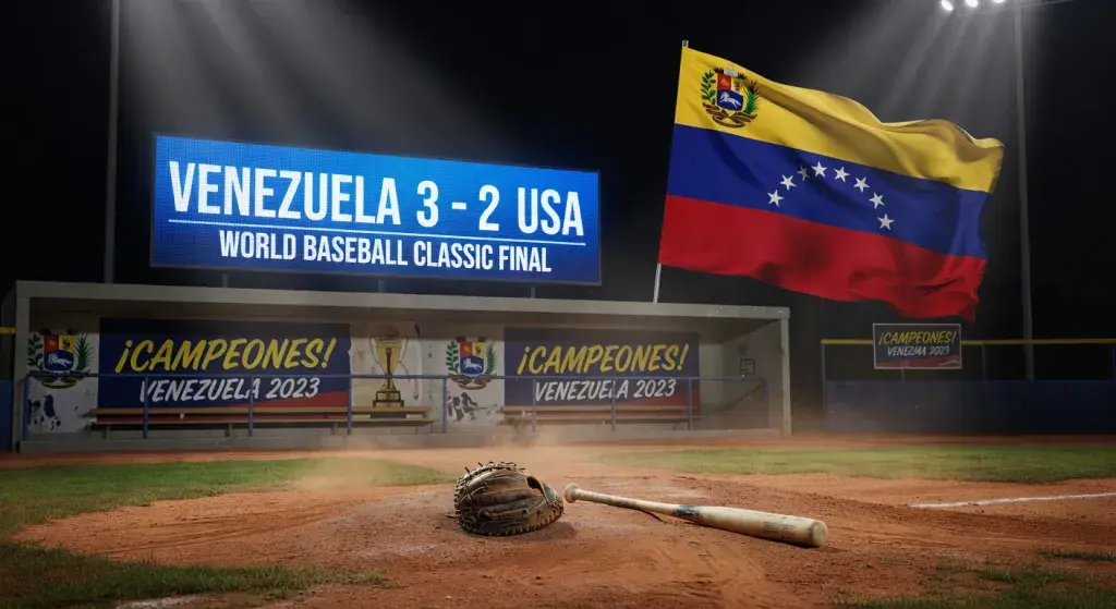 Venezuela defeats United States 3-2 to claim first World Baseball Classic title