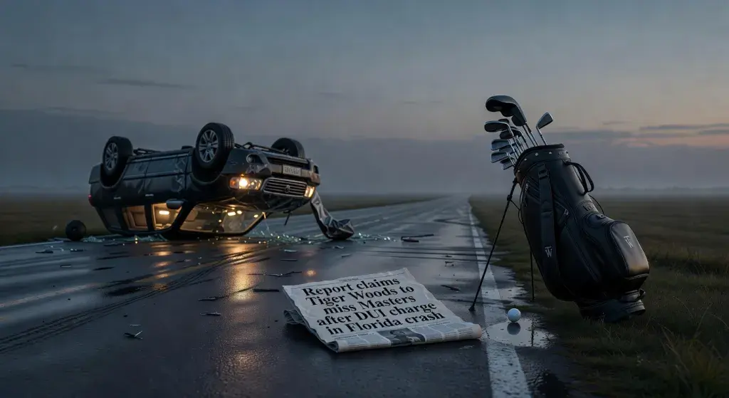 Report claims Tiger Woods to miss Masters after DUI charge in Florida crash